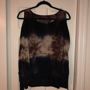 Tie Dye American Eagle Long Sleeve